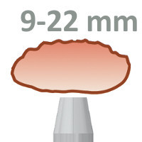 natrysk ø 9-22 mm D3