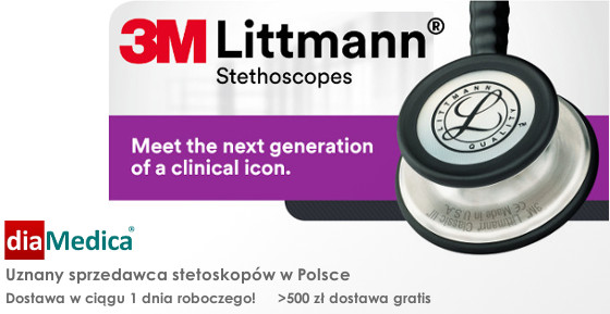 Stetoskopy - Słuchawki lekraskie firmy 3M Littman