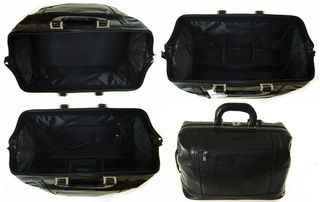 Torba lekarska skórzana męska GALSKÓR 550