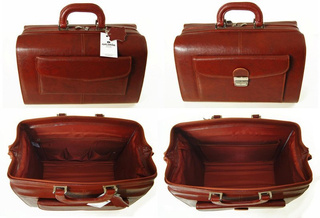 Torba lekarska skórzana uniwersalna GALSKÓR 553