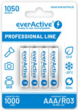 Akumulatory 4xR03/AAA everActive Ni-MH 1050 mAh "Ready to Use"