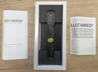 Oftalmoskop kieszonkowy LuxaScope Oculus LED 2.5V czarny