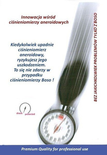 Ciśnieniomierz zegarowy lekarski Boso Roid II 60 2-przewodowy