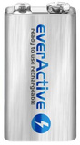 Akumulatorek 9V everActive 6F22 250 mAh Silver Line