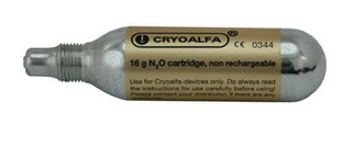 Wkład N2O 16 g do aparatów kriochirurgicznych CryoAlfa LUX i SUPER