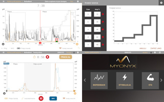 Elektrostymulator 4 kanałowy MyOnyx EMS/EMG-Biofeedback/ETS T9020