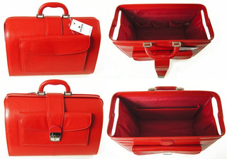 Torba lekarska skórzana damska GALSKÓR 551