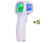 Zestaw 5 szt termometrów bezdotykowych KellyUnion RAK-FI03