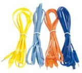 Komplet 4 przewodów do elektrostymulatorów Globus