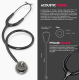 Stetoskop internistyczny MDF MD One 777 Perla Noire czarny