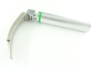 Laryngoskop światłowodowy MacIntosh Mega Blade AZWAN LED, 5 łyżek 0-4