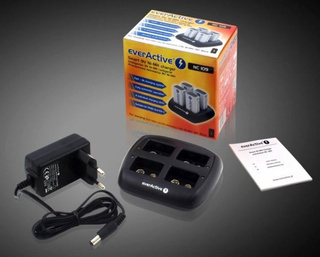 Ładowarka procesorowa everActive NC-109 do akumulatorów 9V 6F22 x4