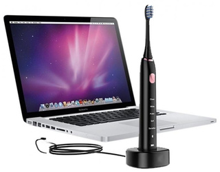 Szczoteczka soniczna HW-BT001 z Bluetooth 5 programów czarna