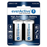 Baterie alkaliczne LR14 C everActive Pro Alkaline 8000 mAh, 2 szt