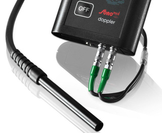 Kieszonkowy detektor przepływu SONOMED DOPPLER MD4 głowica 8 MHz