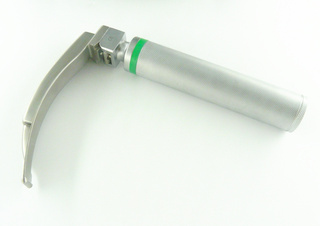 Laryngoskop światłowodowy MacIntosh Mega Blade AZWAN, 4 łyżki 1-4