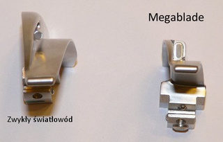 Laryngoskop światłowodowy MacIntosh Mega Blade AZWAN, 4 łyżki 1-4