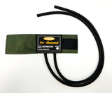 Mankiet Accoson dwuprzewodowy 12cm dla noworodków zielony-khaki