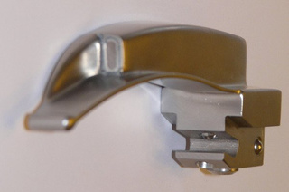 Laryngoskop światłowodowy MacIntosh Mega Blade AZWAN, 4 łyżki 1-4