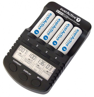 Zestaw everActive ładowarka NC-1000 PLUS + 4xAA NiMH 2600 mAh