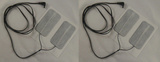 Komplet 4 elektrod 4x8cm MediHighTec zintegrowanych
