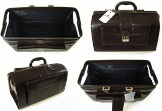 Torba lekarska skórzana damska GALSKÓR 551