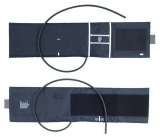 Mankiet Boso jednoprzewodowy 33-41cm czarny