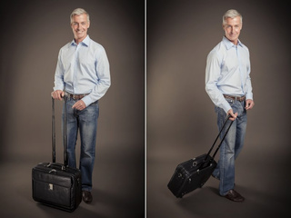 Torba lekarska DURASOL Mobilo na kółkach 9350 czarna