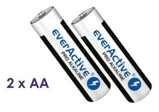 Baterie alkaliczne AA/LR6 everActive Pro Alkaline, 2 szt