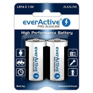 Baterie alkaliczne LR14 C everActive Pro Alkaline 8000 mAh, 2 szt