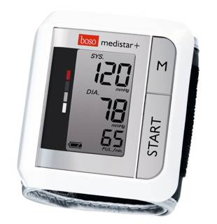 Ciśnieniomierz nadgarstkowy Boso Medistar+ z pamięcią 90 pomiarów