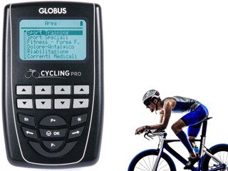 Elektrostymulator 4-kanałowy Globus Cycling PRO dla rowerzystów