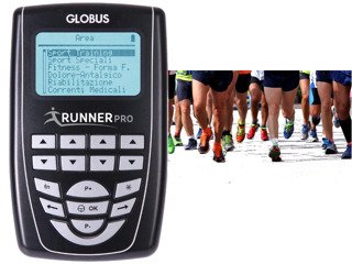 Elektrostymulator 4-kanałowy Globus Runner PRO dla biegaczy