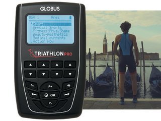 Elektrostymulator 4-kanałowy Globus TRIATHLON PRO dla triathlonistów
