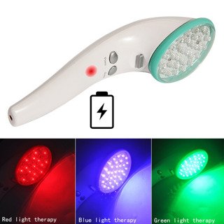 Lampa lecznicza ABOEL ABB303 - 3 kolory LED - z akumulatorem