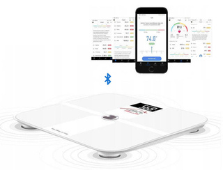 Waga elektroniczna HW-FIT003 z Bluetooth i analizą składu ciała